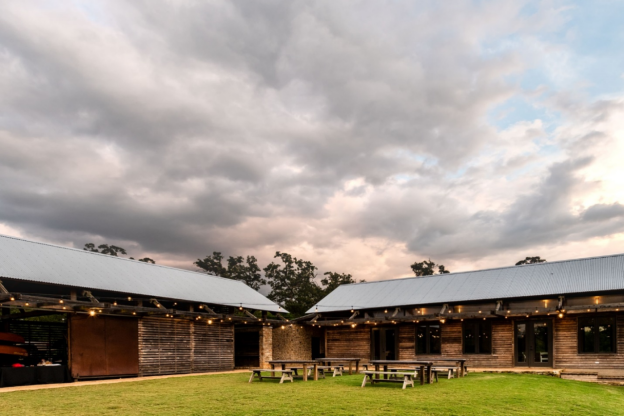 a small-event outdoor venue in College Station